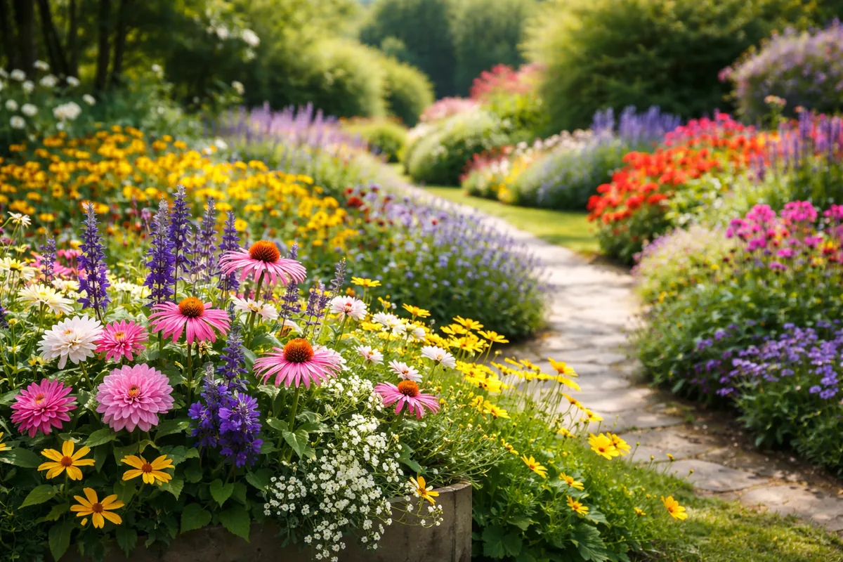 Comment choisir des fleurs pour un jardin fleuri toute l'année