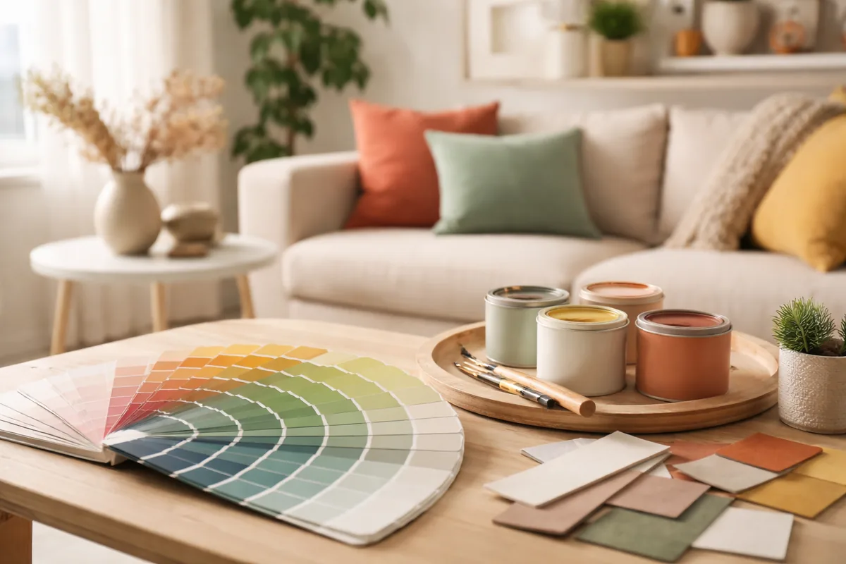 Comment choisir les couleurs pour la décoration de votre habitat