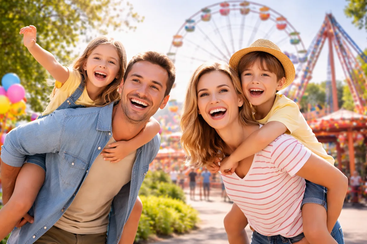 Quelles activités ludiques faire en famille dans un parc d'attraction